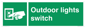 Outdoor lights switch